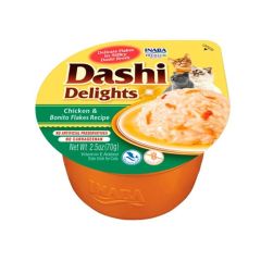 Churu Cat Dashi Delight Pollo y Bonito - 6 x 70 gr (Envío 3 - 5 días)