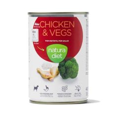 Natura Diet Dog Chicken & Vegs (Latas)