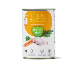 Natura Diet Dog Duck & Vegs (Latas)