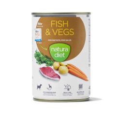 Natura Diet Dog Fish & Vegs (Latas)