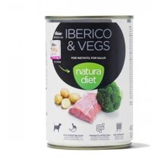 Natura Diet Dog Iberico & Vegs (Latas)