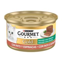 Gourmet Gold Mousse Pato y Espinacas