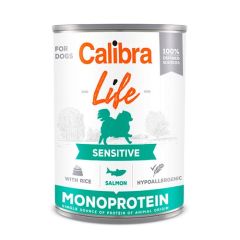 Calibra Dog Life Sensitive Salmón & Arroz (Latas) 6 x 400 gr