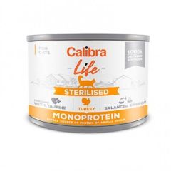 Calibra Cat Life Sterilised Pavo (Latas) 6 x 200 gr