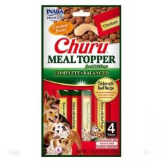 Churu Dog Meal Topper Pollo y Buey - 12 x 56 gr (Envío 3 - 5 días)