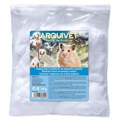 Algodon Para Hamsters Blanco  Arquivet 30Gr