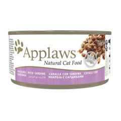 Applaws Cat Lata Caballa y Sardina(70 gr x 24)