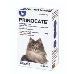 Prinocate Antiparasitario Gatos 0,8 ml (3 pipetas)