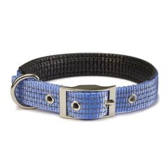 Collar nylon liso azul cielo