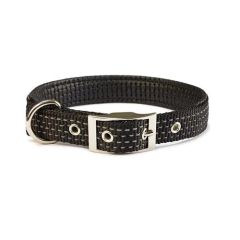 Collar nylon liso negro