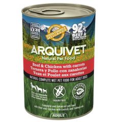 Arquivet Wet Dog Food Adult Ternera y Pollo (Latas)