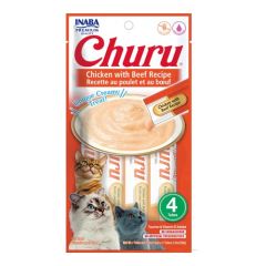 Churu Cat Receta de Pollo con Buey