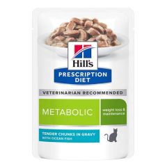 Hill's Feline Metabolic Pescado Azul (Sobres)