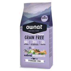 Ownat Grain Free Prime Sterilized Fish Cat