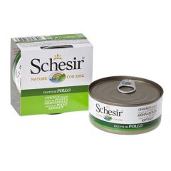 Schesir Gato Filetes de Pollo al Natural (Latas)