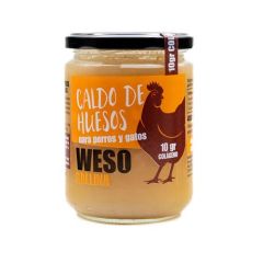 Weso Caldo de huesos de gallina 6 x 400 ml