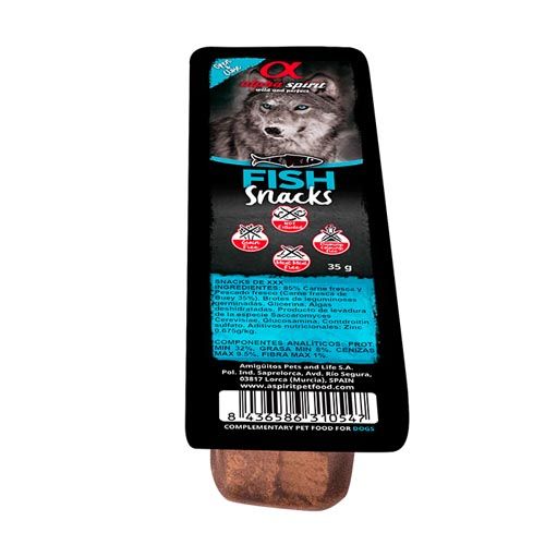 Alpha Spirit Snacks de Pescado 50 g - Pet Shopping
