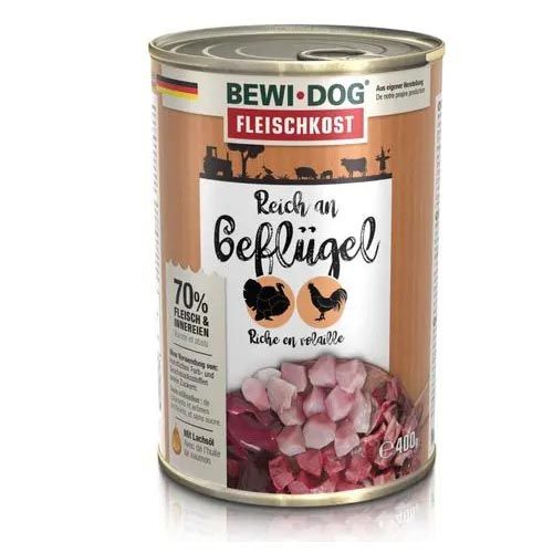 Bewi Dog Rico en Ave (Latas) 6 x 400 gr