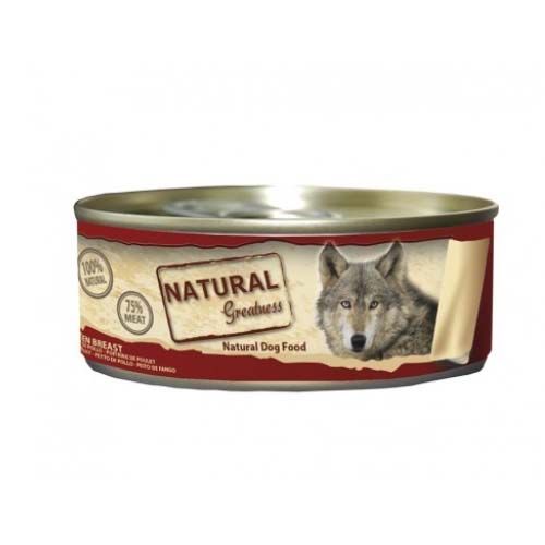 Natural Greatness Dog Pechuga de Pollo (Latas) 156gr x 24 (Envío 3 - 5 días)