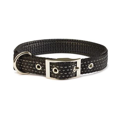 Collar nylon liso negro