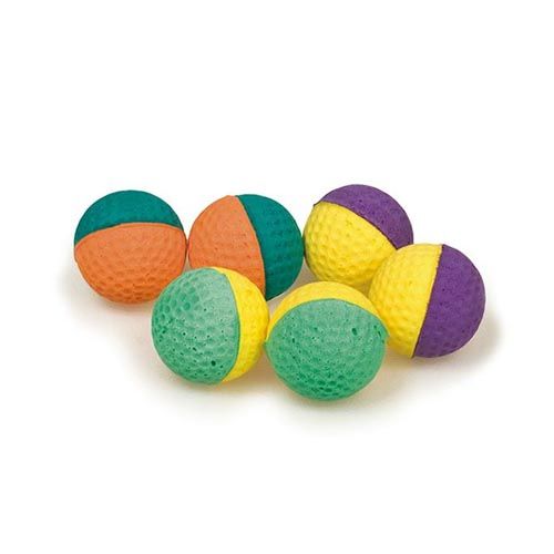 Pelota espuma gatos (100 unidades)