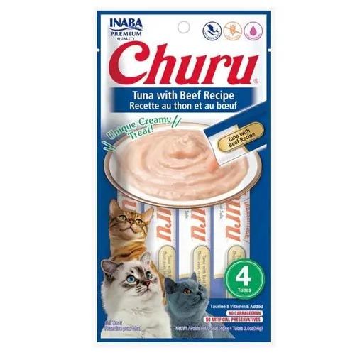 Churu Cat Receta de Atún con Buey