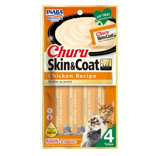 Churu Cat Skin & Coat Pollo