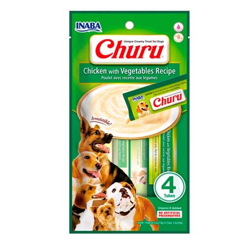 Churu Dog Receta de Pollo con Verduras