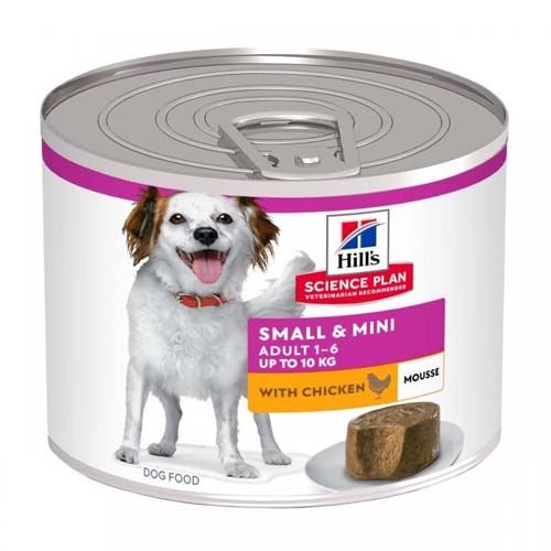 Hill's Canine Adult Mousse Small & Mini Pollo (Latas)