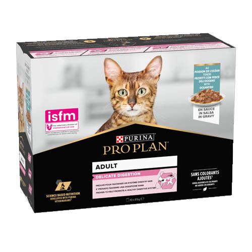 Pro Plan Gato Multipack Delicate Ocean Fish (Sobres)