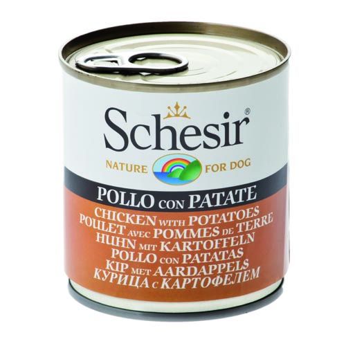 Schesir Perro Pollo y Patatas (Latas)