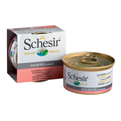 Schesir Gato Salmón al Natural (Latas)