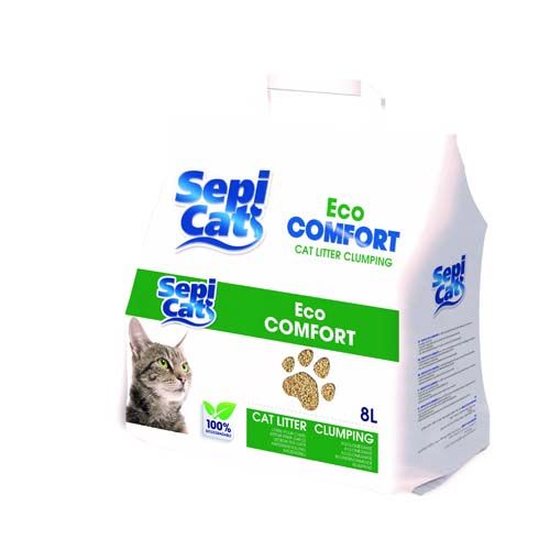 Sepicat Eco Comfort Olor Madera Arena para Gatos