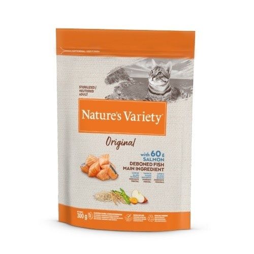 Nature's Variety Cat Adult Original Sterilized Salmón