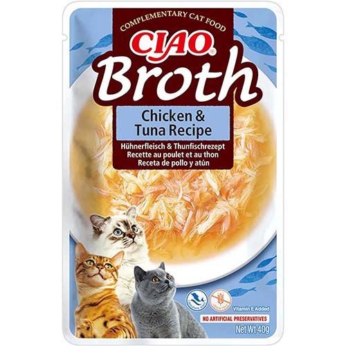 Churu Cat Broth Atún