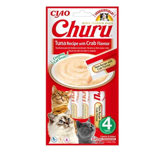 Churu Cat Receta de Atún con Cangrejo