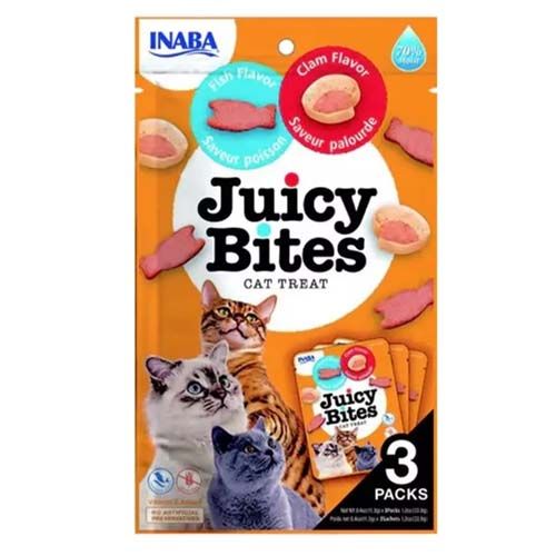 Churu Cat Juicy Bites Pescado & Almeja