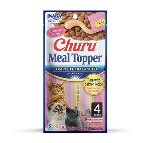 Churu Cat Meal Topper Atún y Salmón - 12 x 56 gr (Envío 3 - 5 días)