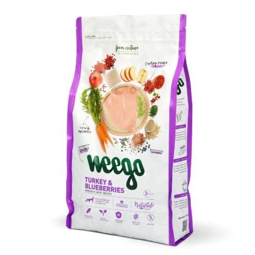 Weego Dog Senior Light Turkey & Blueberries