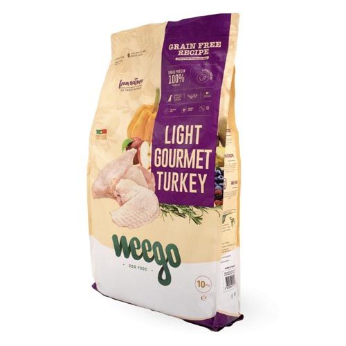 Weego Dog Grain Free Senior Light Gourmet Turkey