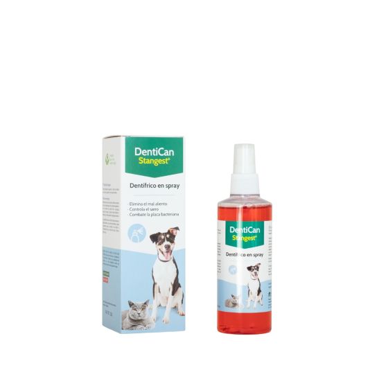 Spray dentífrico Dentican para perros y gatos (125 ml)